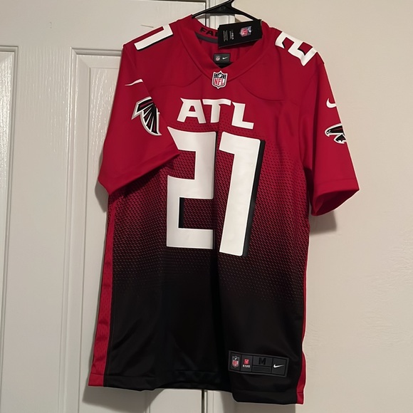 Men’s Atlanta Falcons Jersey - Red - Picture 3 of 4